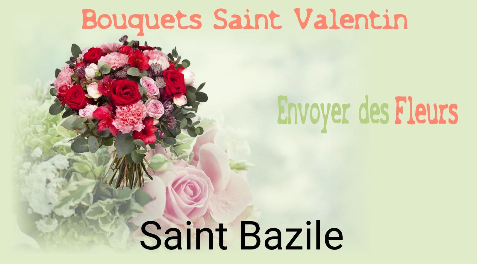 Roses de Saint-Valentin livrées à Saint-Bazile